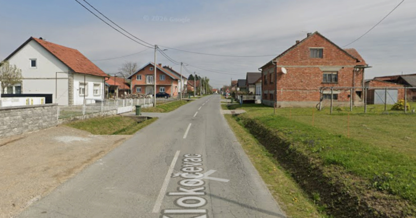 Pijan kod Bjelovara sletio s ceste, udario u auto, ogradu i dva stupa