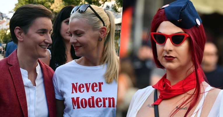 Srpski gayevi s petokrakama: Ovo su najbolje fotke s beogradskog Pridea