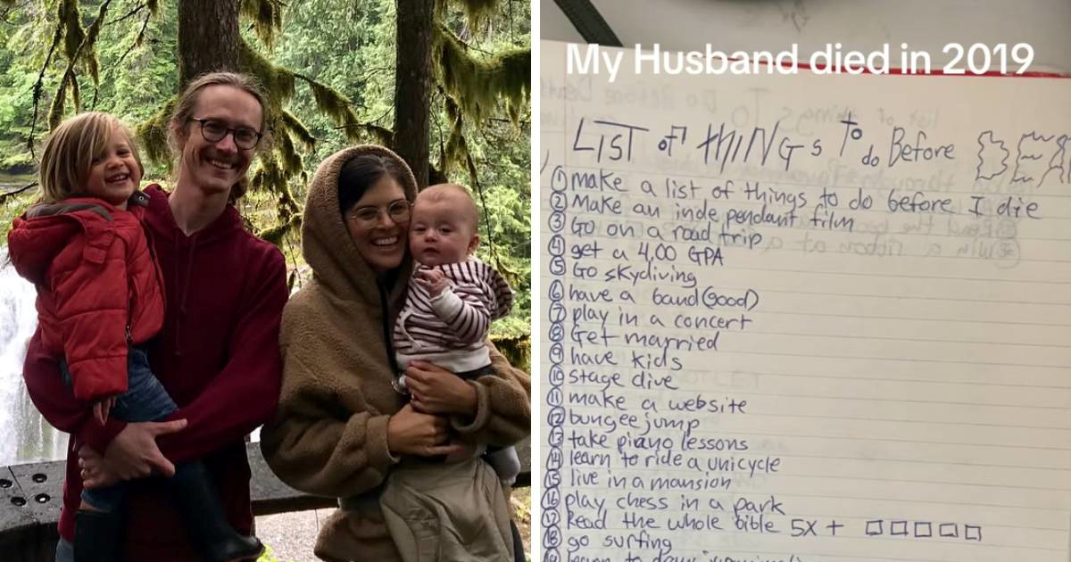 Nakon suprugove smrti pronašla popis koji je njoj i sinovima promijenio život