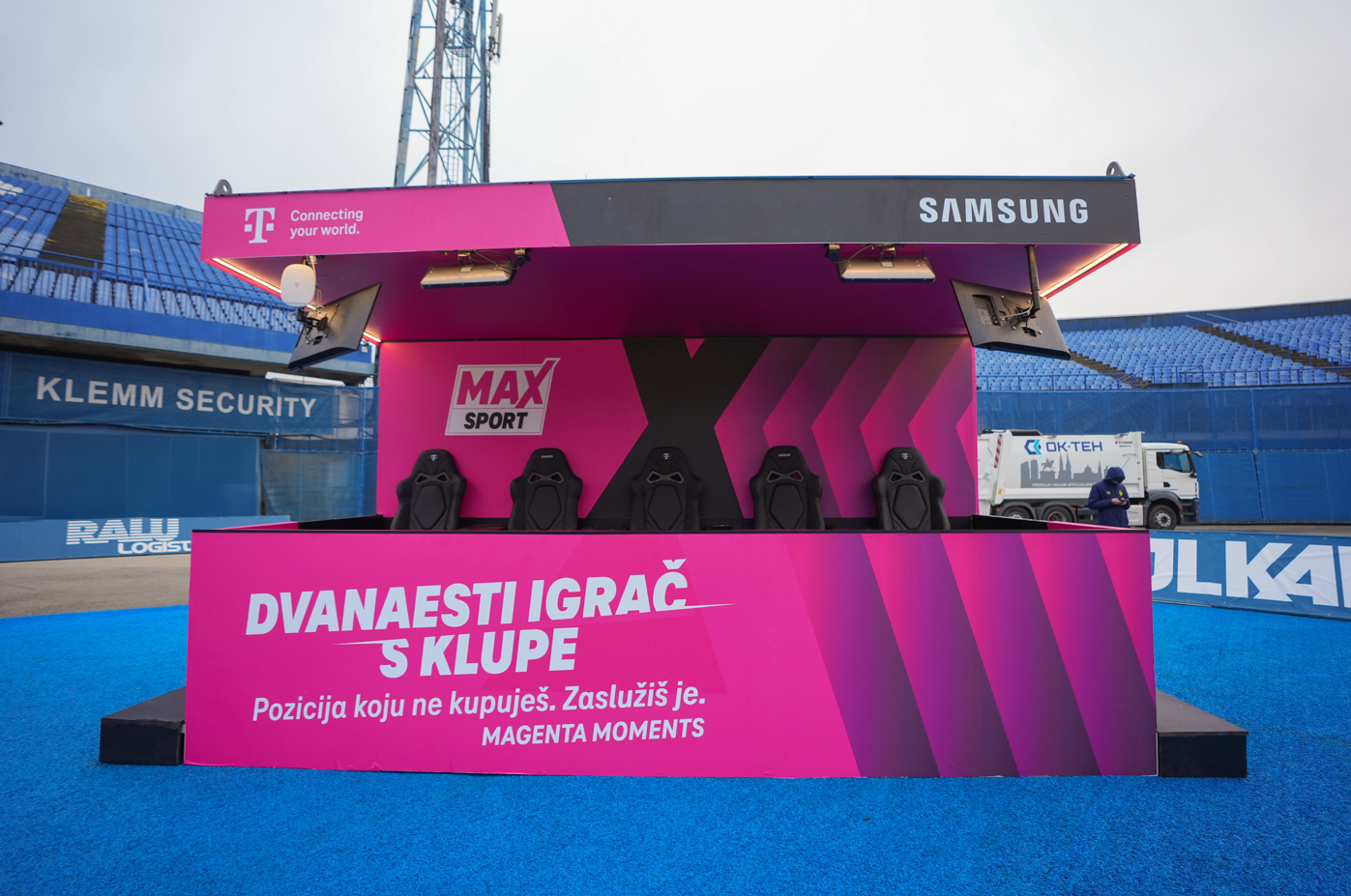 Na Maksimir je stigla Magenta tribina