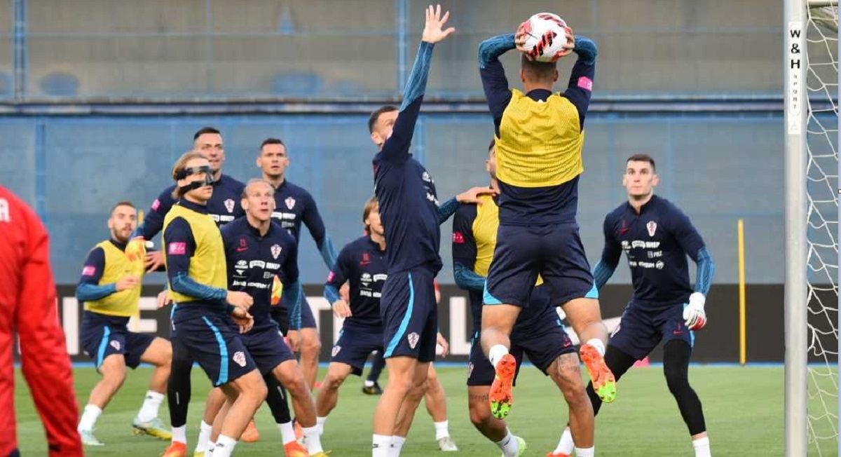 FOTO I VIDEO Ovako je izgledao posljednji trening Hrvatske pred Dansku