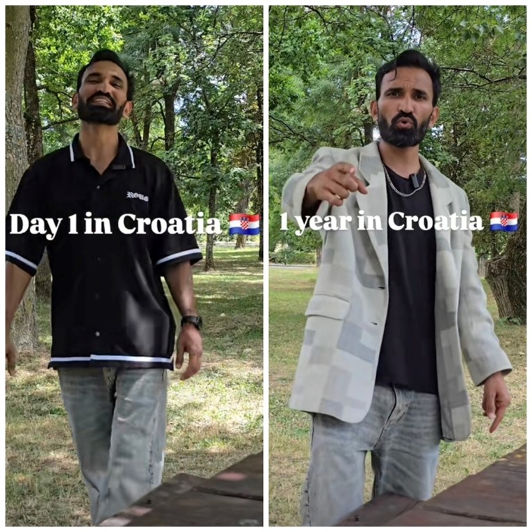 Indijac pokazao kako se prilagodio životu u Hrvatskoj pa zapjevao Thompsona