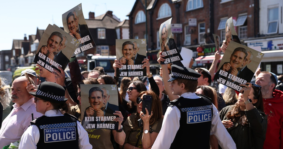 Nakon napada u Londonu, prosvjednici izviždali Starmera: "Štetite Židovima"