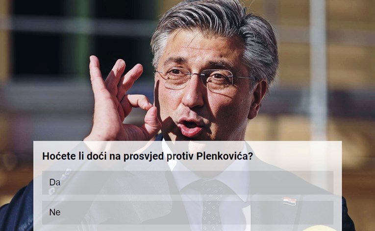 Idete li na prosvjed protiv Plenkovića? 100.000 je glasova u anketi, ovo su rezultati