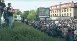 Masovni prosvjed u Ljubljani protiv Janše, policija zaprijetila intervencijom