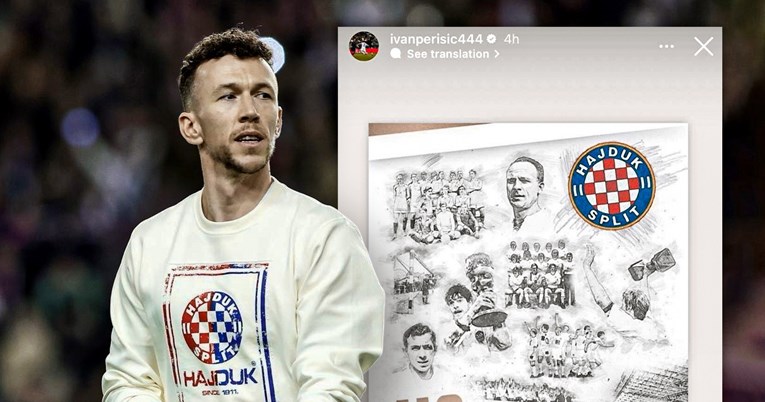 Ovako je Ivan Perišić čestitao rođendan Hajduku