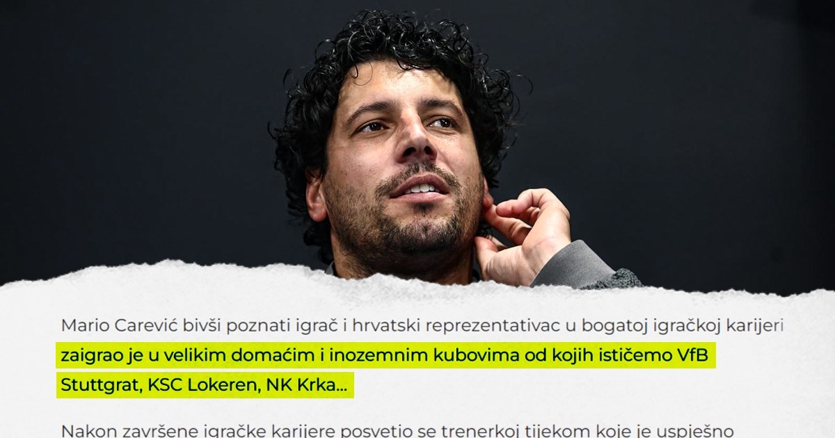 Šibenik predstavio Carevića kao novog trenera i izostavio da je bio igrač Hajduka