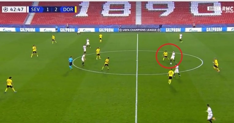 Pogledajte Rakitićevu grešku nakon koje je Haland zabio gol