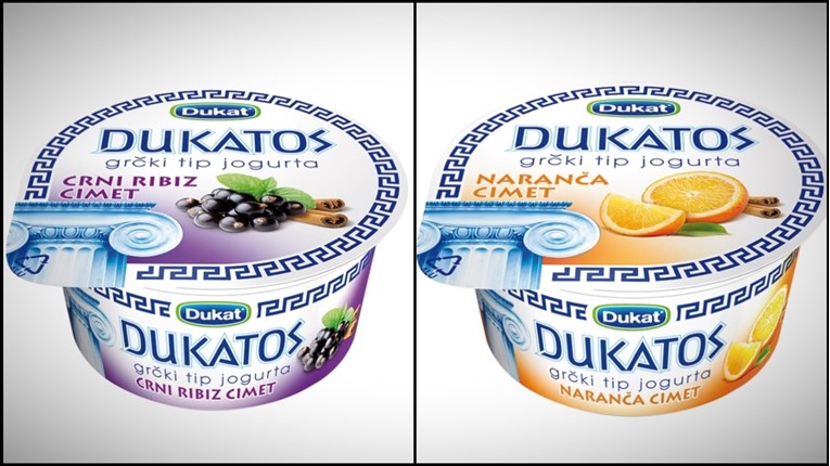 Dukat povlači dva jogurta iz trgovina zbog pesticida u njima