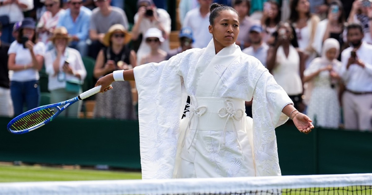 VIDEO Osaka u čipkastom kimonu izašla na teren Wimbledona. "To smo čekali cijeli dan"
