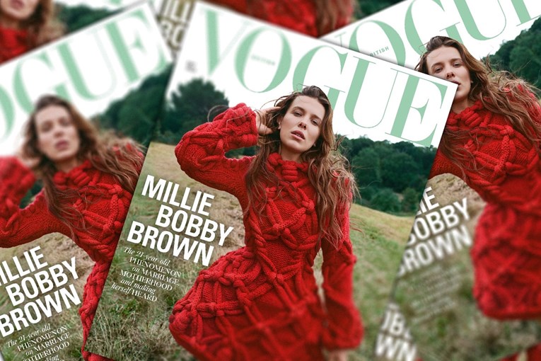 Haljina Millie Bobby Brown s naslovnice Voguea ne izlazi nam iz glave