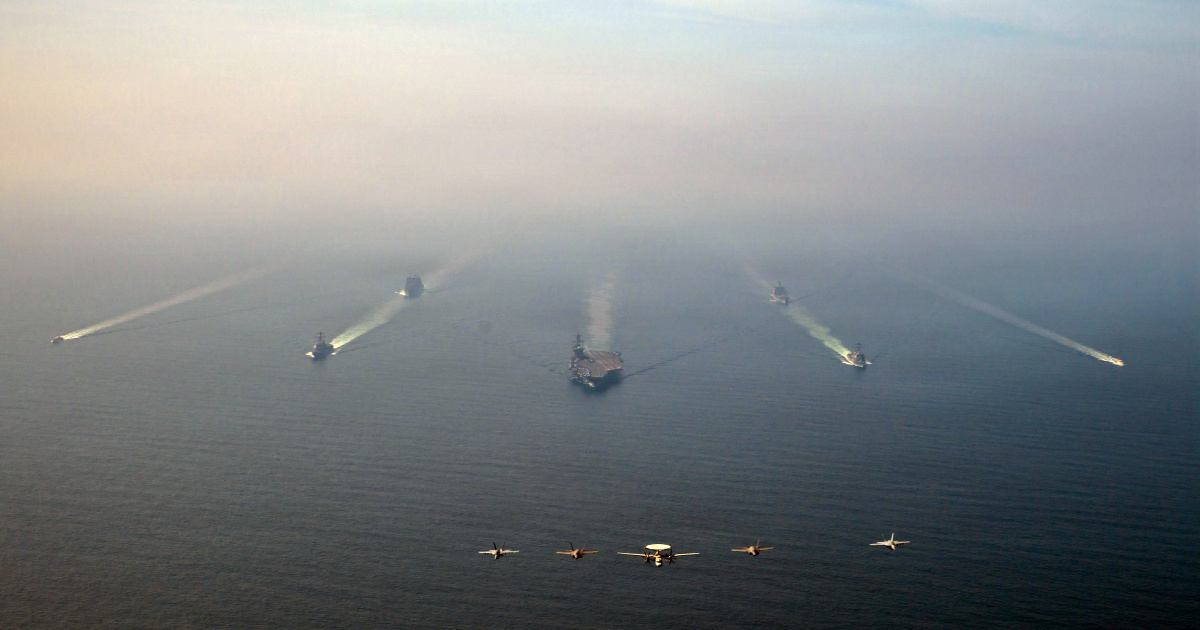 Ovo se dugo nije dogodilo. Trećina američke ratne mornarice poslana prema Iranu