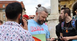 Muškarac na zagrebačkoj Povorci ponosa privukao pažnju natpisom na majici