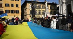 Tisuće u Firenzi dale potporu Zelenskom, slušale njegovu videoporuku