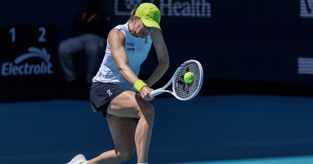 Gledatelj vrijeđao Igu Swiatek na treningu.  Dobila je dodatno osiguranje