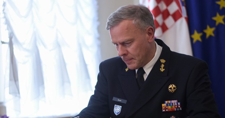 Admiral iz NATO-a stigao u Zagreb, sastao se s Banožićem
