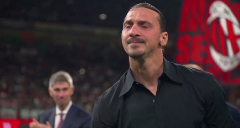 Zlatan Ibrahimović se u suzama na San Siru oprostio od nogometa