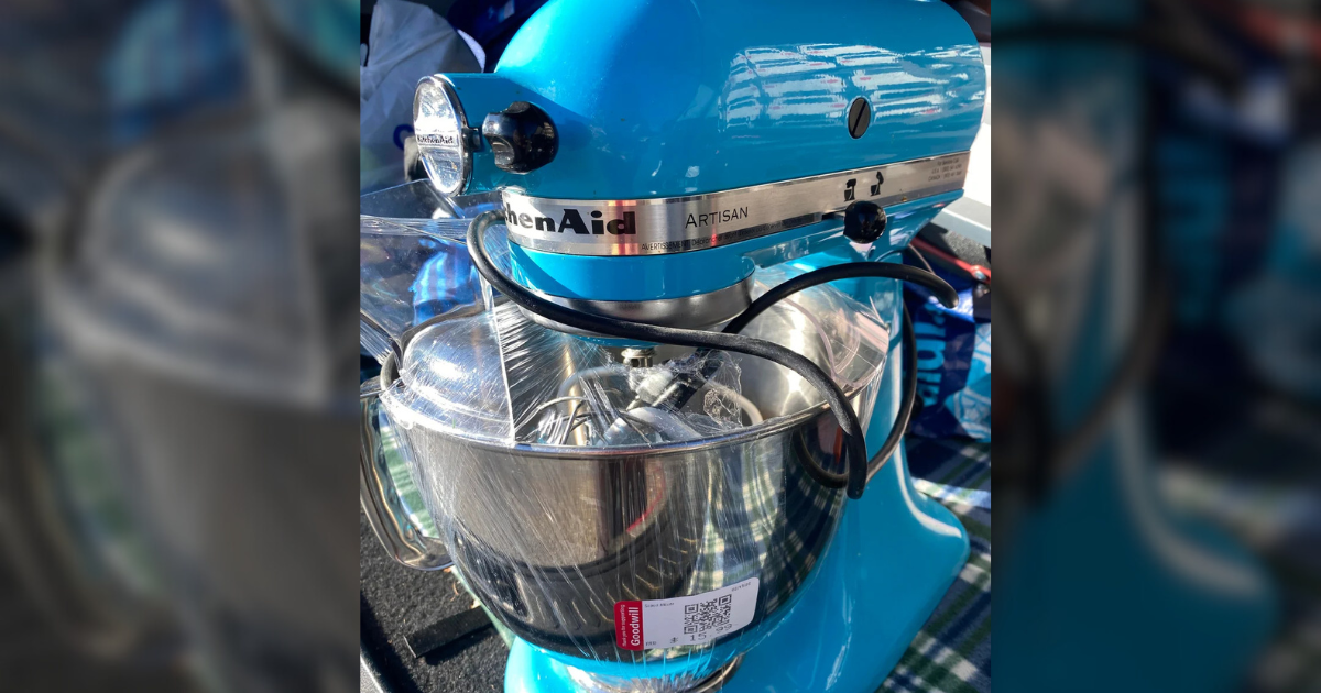 Žena kupila KitchenAid mikser za 13,5 eura pa otkrila koliko zapravo vrijedi