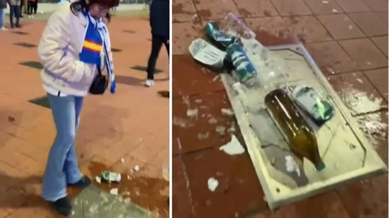 Kao idol Atletica dobio je ploču pred stadionom. Sad je u Realu i ploča izgleda ovako