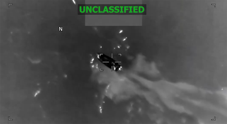 Američka vojska tvrdi da je pogodila brod narkokrijumčara na Karibima