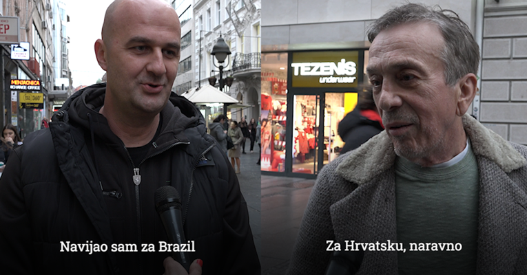 VIDEO Beograđani: Hrvatska je bolja od Srbije, a Dalić priča gluposti