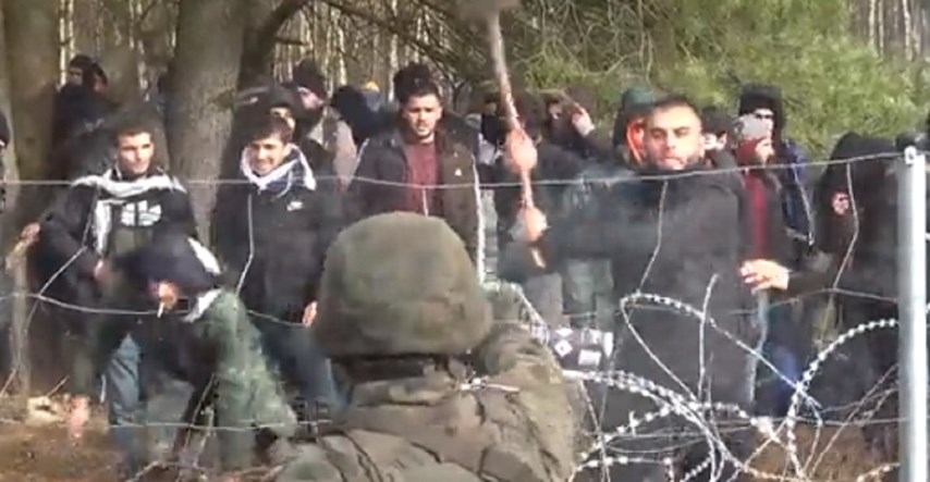 Kaos na granici Europske unije, migranti probili ogradu