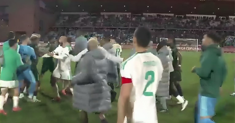 VIDEO Velika tučnjava nakon susreta Afričkog kupa nacija. Sve je zakuhao Zidaneov sin