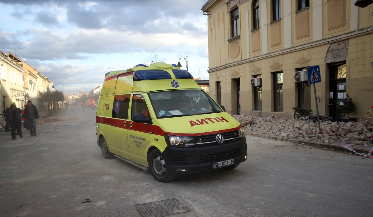 Hitna pomoć nakon potresa imala 625 intervencija
