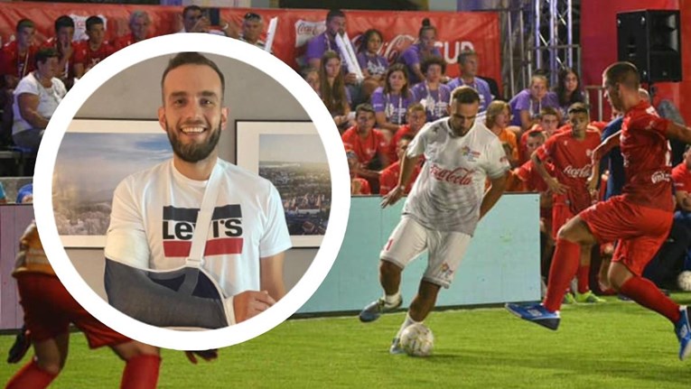 HDZ-ov ministar slomio ruku na utakmici