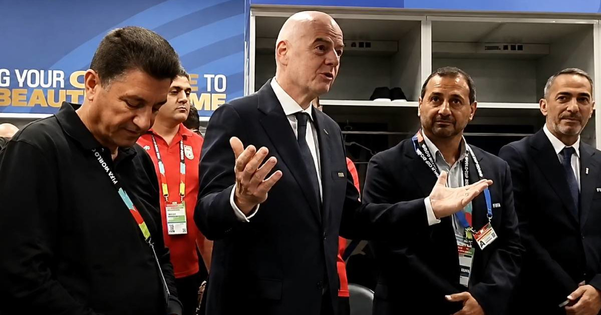 Iran se žali na tretman u SAD-u, Infantino im ušao u svlačionicu. Evo što je rekao