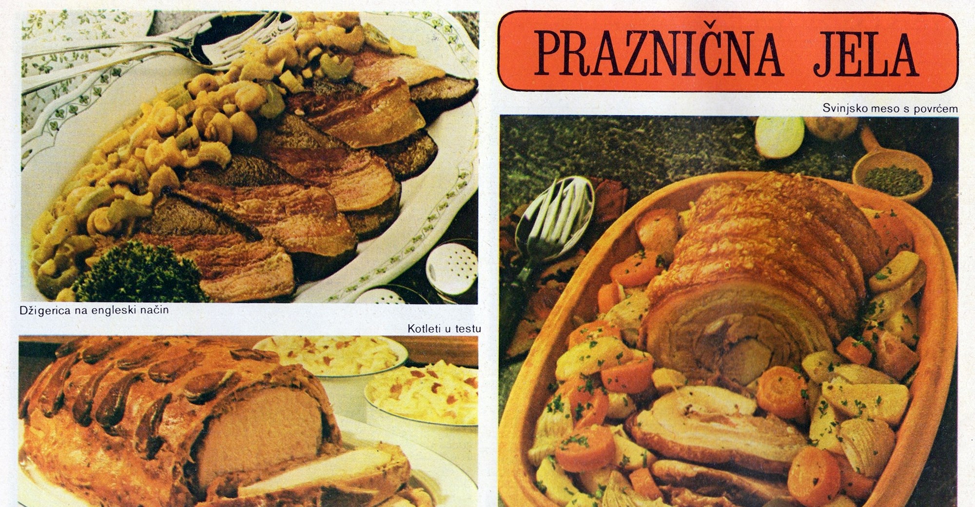 Ovo su recepti za svečana jela s mesom za Dan žena 1979. godine