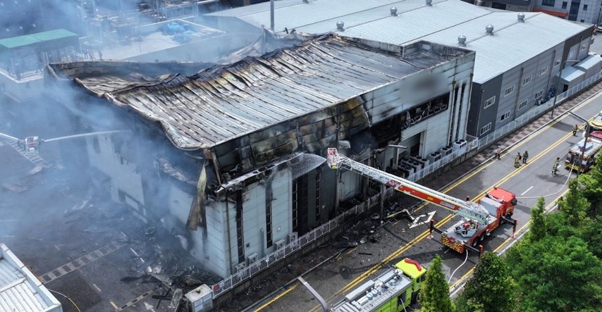 Izbio požar u južnokorejskoj tvornici baterija, poginulo 20 ljudi