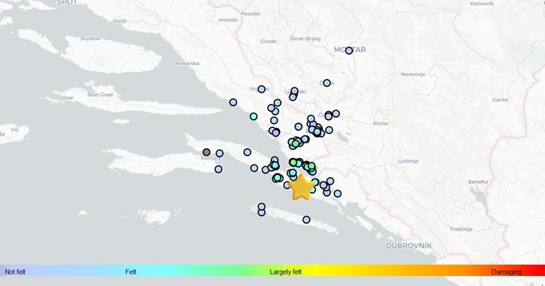 I šesti potres na Pelješcu danas: "Već mi puna kapa potresa, drma od jučer"