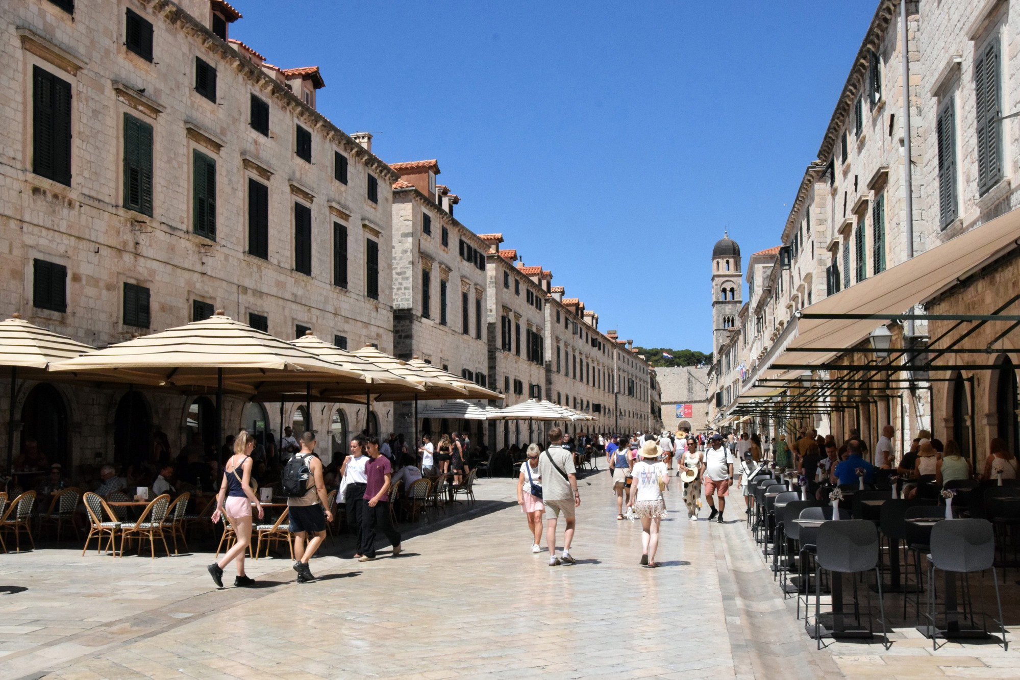 Pogledajte temperature jutros u 8 sati. U Dubrovniku izmjereno 27,3 °C