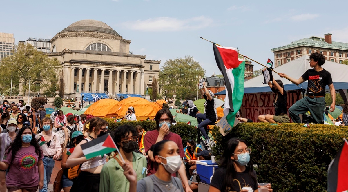 Američko sveučilište suspendiralo studente koji su prosvjedovali za Palestinu