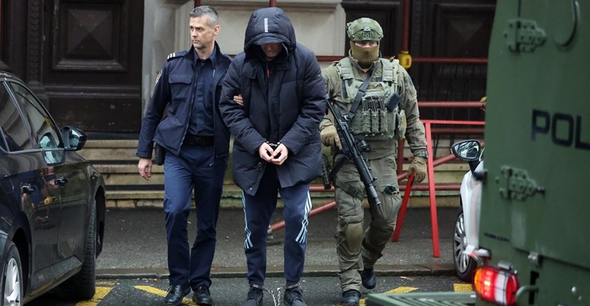 Specijalci pod ratnom spremom doveli partnera balkanskog narkobosa na sud u Zagrebu