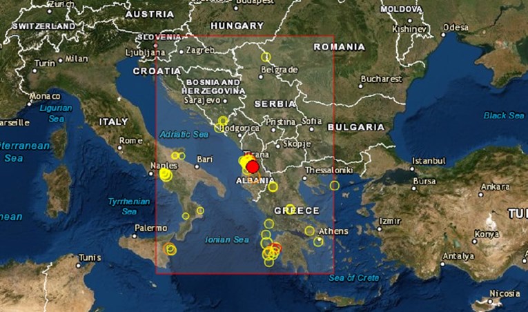 Jači potres ponovno pogodio Albaniju, izazvao paniku u Tirani i Draču
