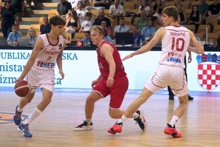 Hrvatski košarkaši razbili Norvešku s 47 razlike na U-18 Euru