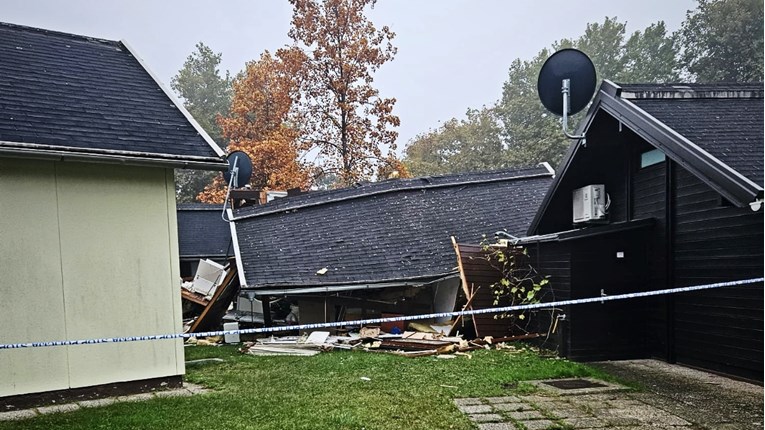 FOTO Sinoć eksplodirao plin u kućici u termama Čatež, jedna osoba ozlijeđena