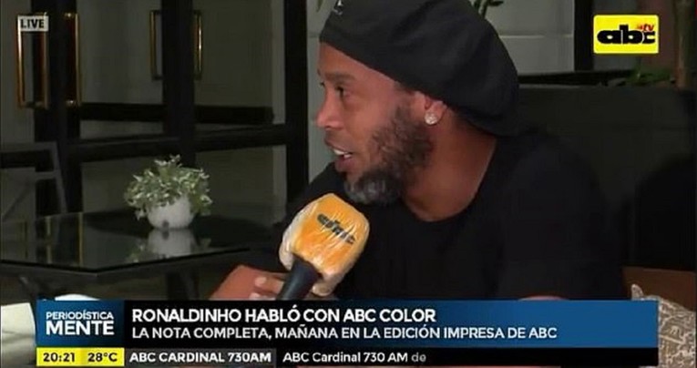 Ronaldinho je dao prvi intervju od uhićenja. Suludo je kako se opravdava