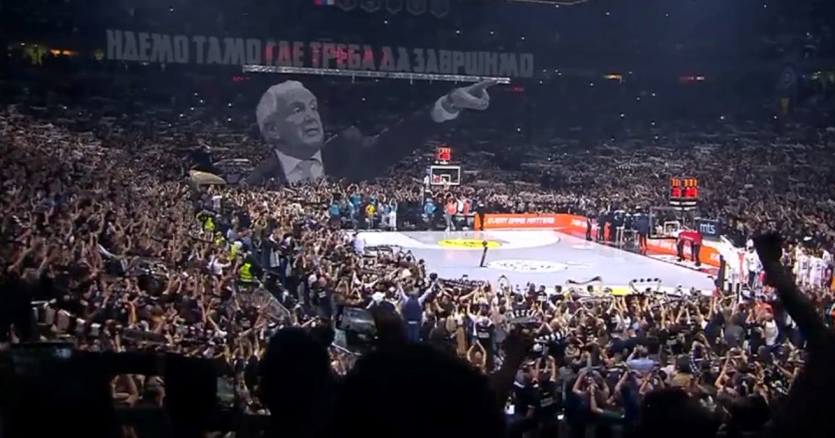VIDEO Luda atmosfera u Beogradu. Na utakmici Partizana pao rekord Eurolige
