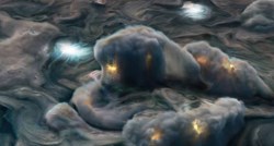Na Jupiteru otkrivene neobične munje i tuča poput mekanih loptica