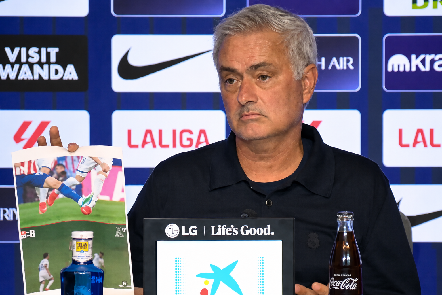 VIDEO Mourinho mahao slikama prekršaja nakon poraza: "Taj jadnik je došao ovdje"