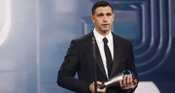 Emiliano Martinez rasplakao se na dodjeli nagrade za najboljeg golmana svijeta