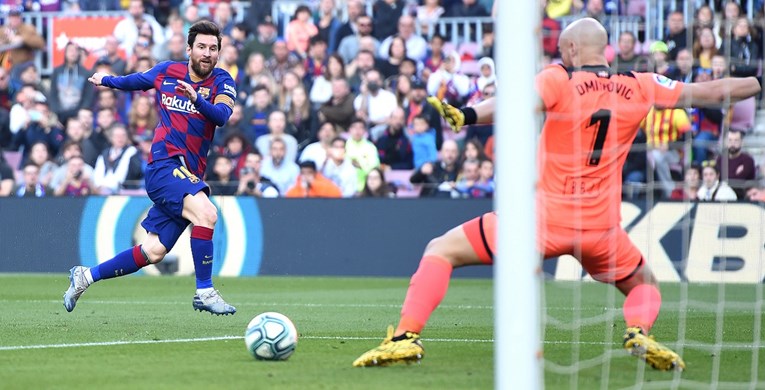 BARCA - EIBAR 5:0 Briljantni Messi zabio četiri komada, sjajan debi Braithwaitea