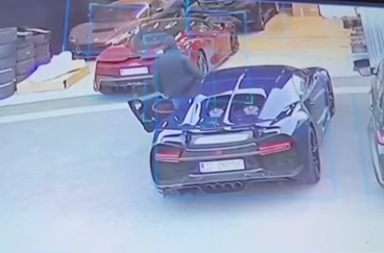 VIDEO Ovako je muškarac ukrao Rimčev Bugatti od tri milijuna eura