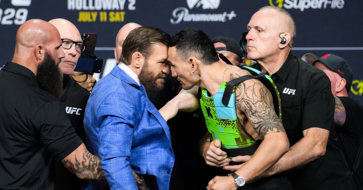 VIDEO McGregor divljao na sučeljavanju. Zaštitari ga razdvajali od protivnika