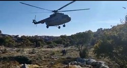 HGSS spasio dvoje ozlijeđenih planinara na Mosoru, došao helikopter po njih