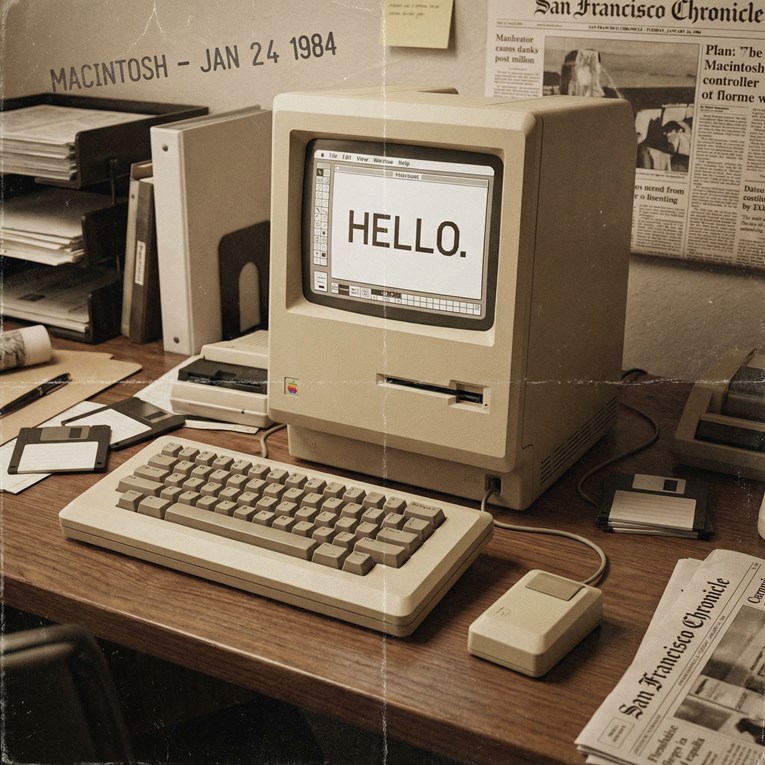 Na današnji datum predstavljen je prvi Mac. Reklama je ušla u povijest