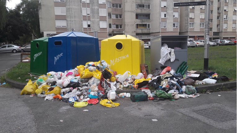 Dobili smo sliku smeća u Zagrebu, pogledajte kako to izgleda